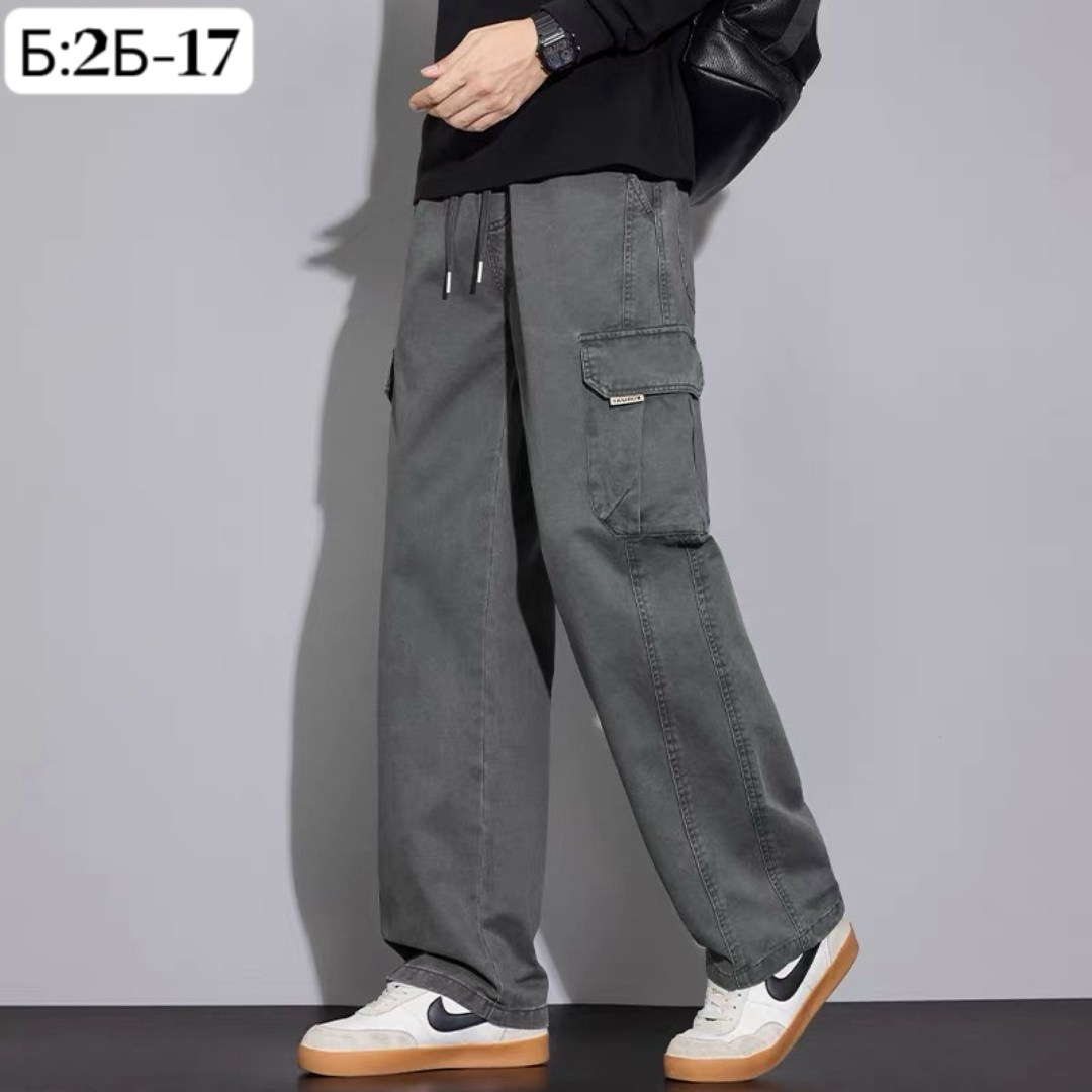 брюки карго,мужские брюки карго,широкие брюки карго мужские с несколькими карманами,широкие карго брюки,брюки-карго мужские прямые