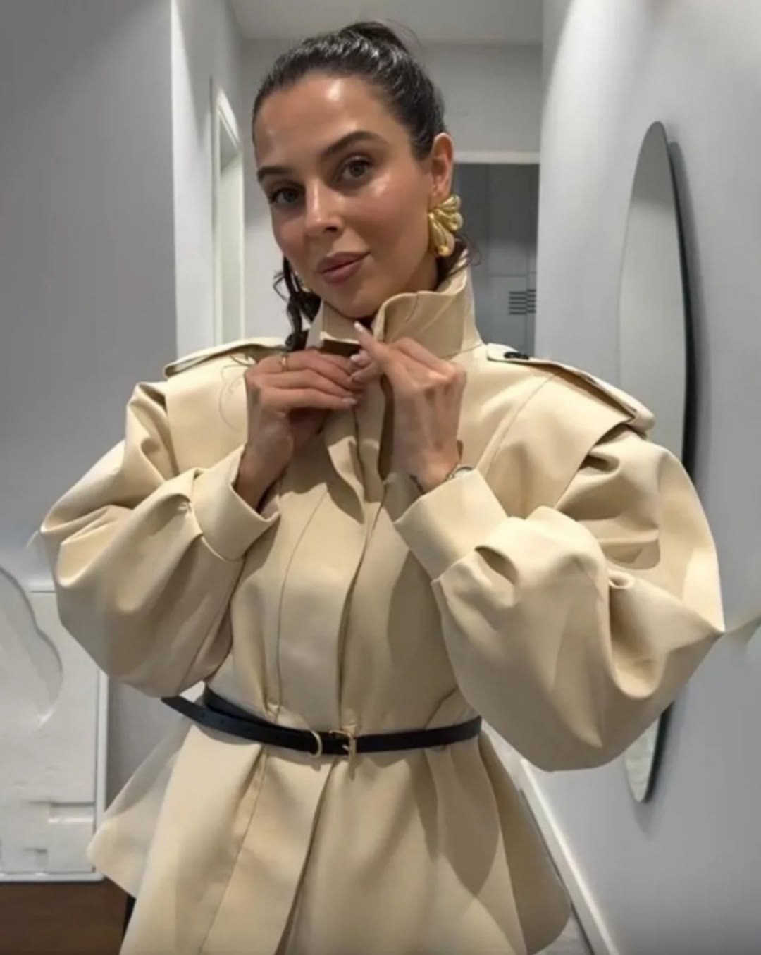 пальто тренч,элегантный стиль,мода модная,пальто женские