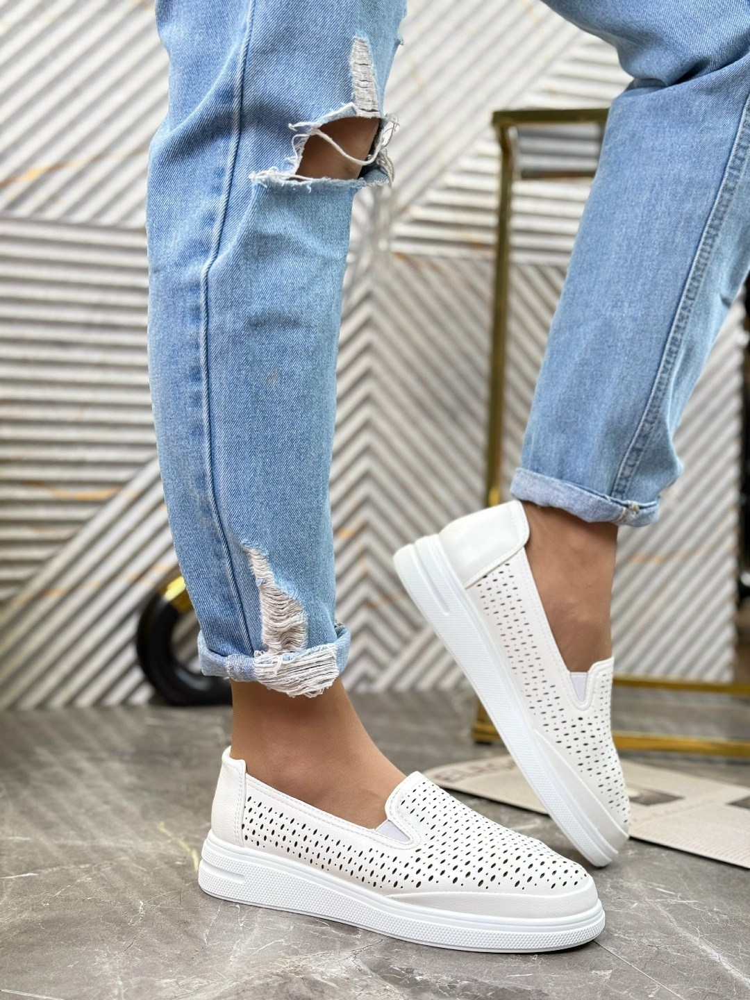 ,слипоны с перфорацией женские,слипоны женские,слипоны женские летние,слипоны с перфорацией