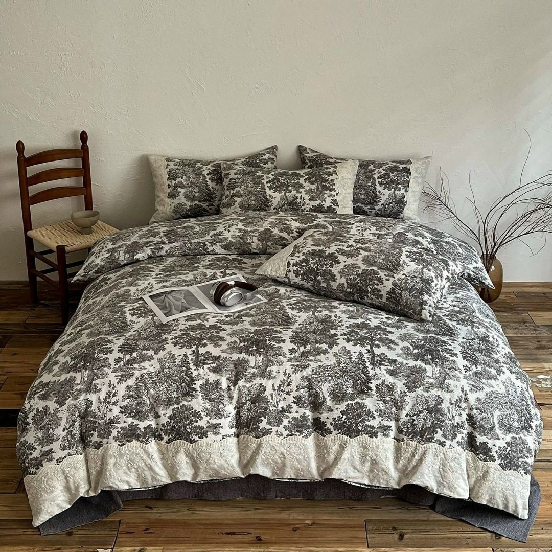 постельное белье комплект,комплект одеяло,постельное белье евро вареный хлопок,постельное белье,комплект постельного белья семейный