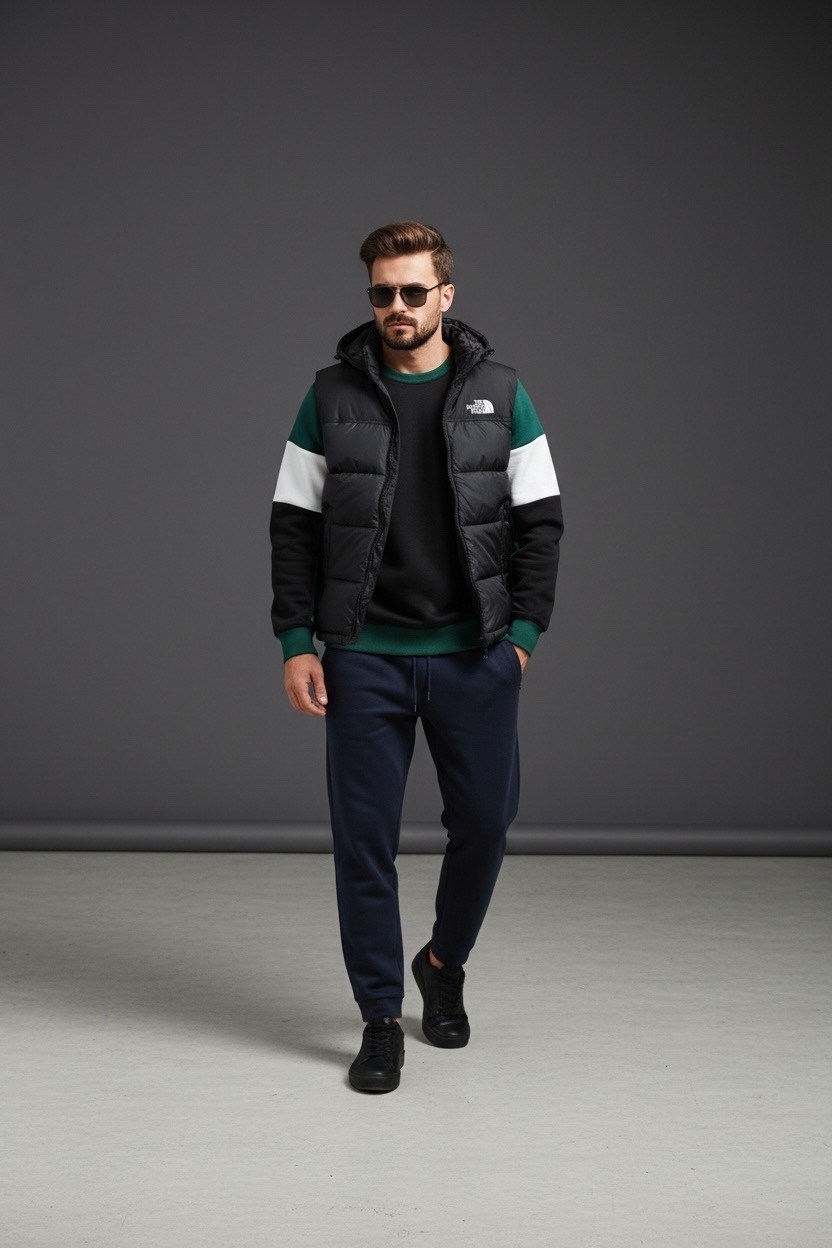 утепленный жилет the north face,жилет мужской,жилетка мужская,мужской жилет the north face,теплый жилет