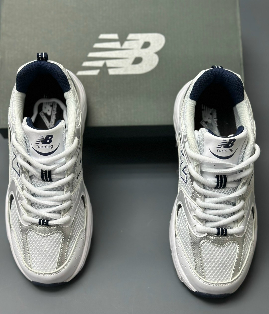 кроссовки new balance 530,кроссовки new balance,кроссовки new balance 530 женские,new balance 530 white silver navy,кроссовки new balance 530 белые