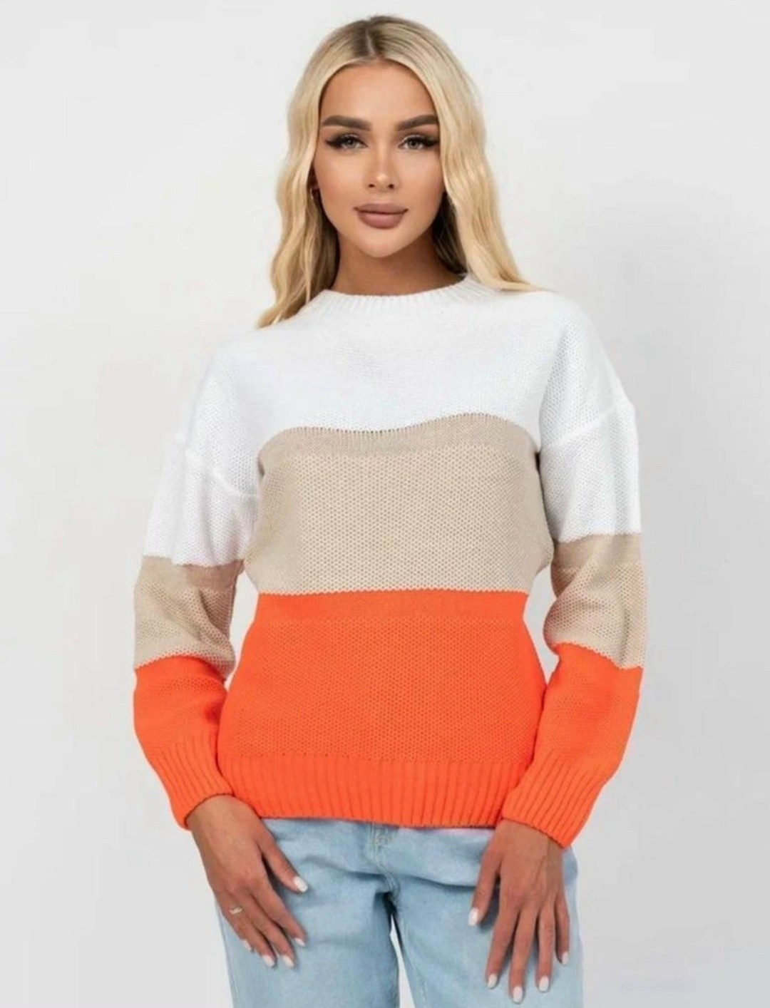 женская кофта,свитер оверсайз в полоску вязаный джемпер,свитер оверсайз в полоску вязаный джемпер win_hp fashion,женская кофта и свитер,джемпера женские