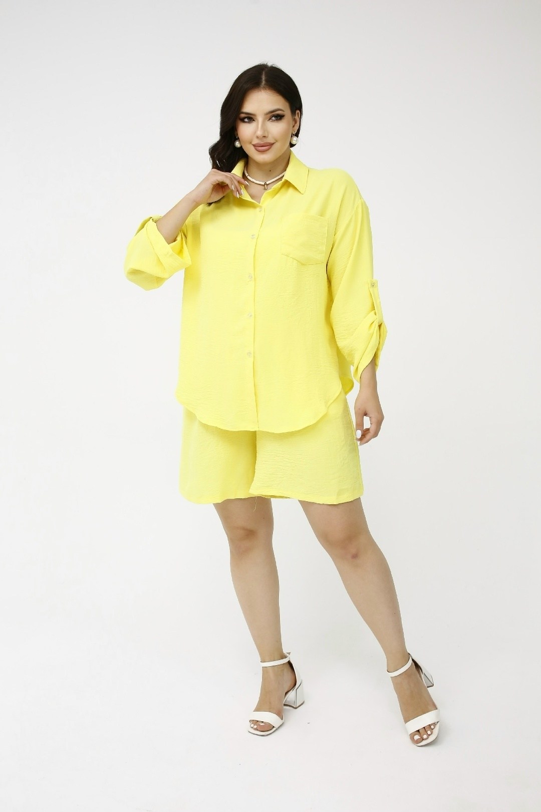 летние костюмы,костюм желтый,костюм женский,женские летние костюмы,костюм с шортами