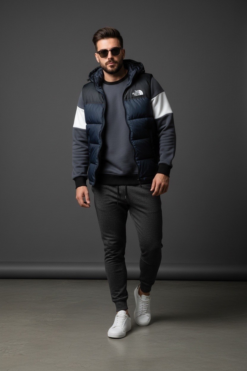 утепленный жилет the north face,жилет мужской,жилетка мужская,мужской жилет the north face,теплый жилет