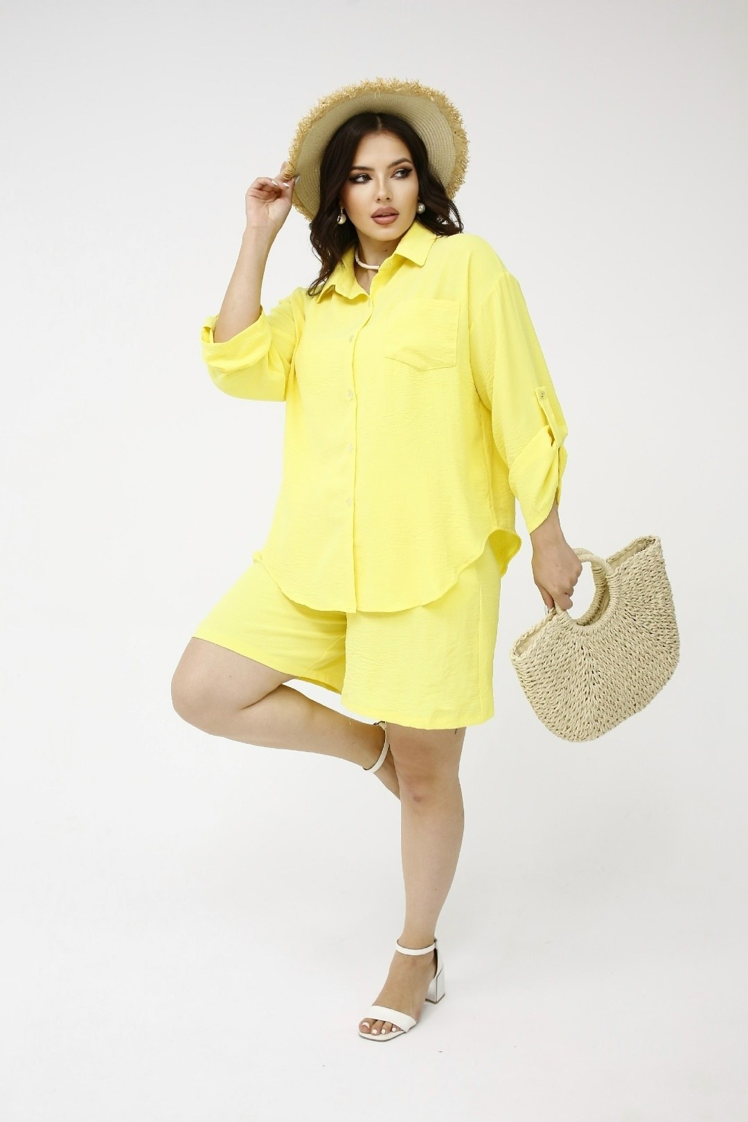 летние костюмы,костюм желтый,костюм женский,женские летние костюмы,костюм с шортами