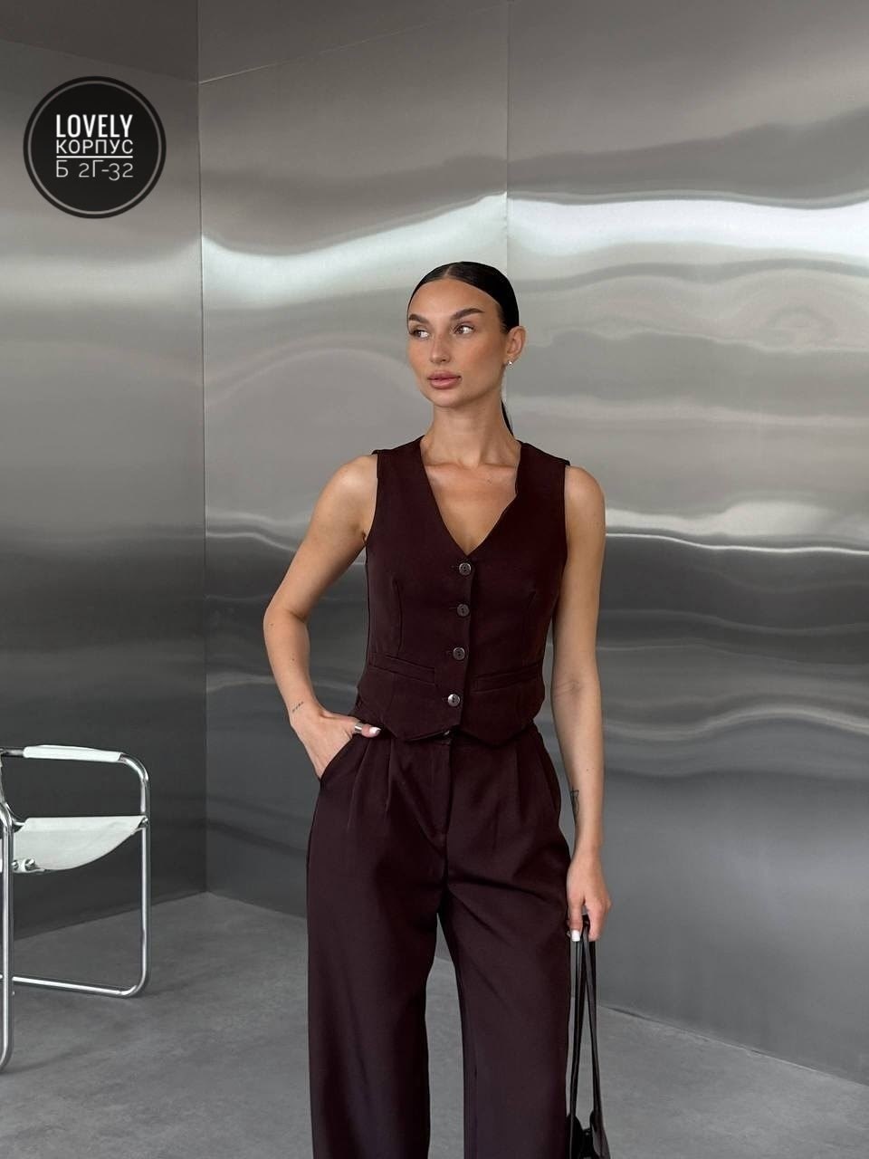 брючный костюм,женский брючный костюм,костюм брюки и жилет,брюки с жилеткой,брючный костюм с жилетом