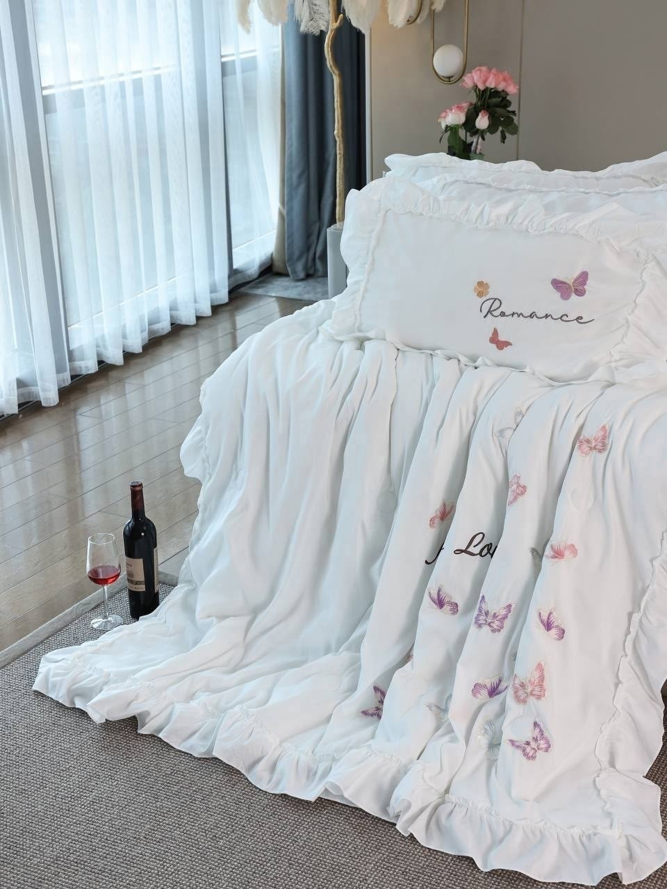 постельное белье евро с вышивкой,комплект постельного белья,комплект постельного белье евро,комплект постельного белья евро сатин с вышивкой,постельного белья