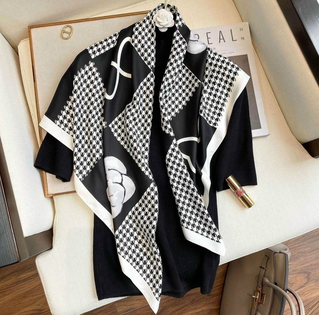 платок гуччи черный,платок gucci шелковый,шелковый платок,платок брендовый,платок gucci