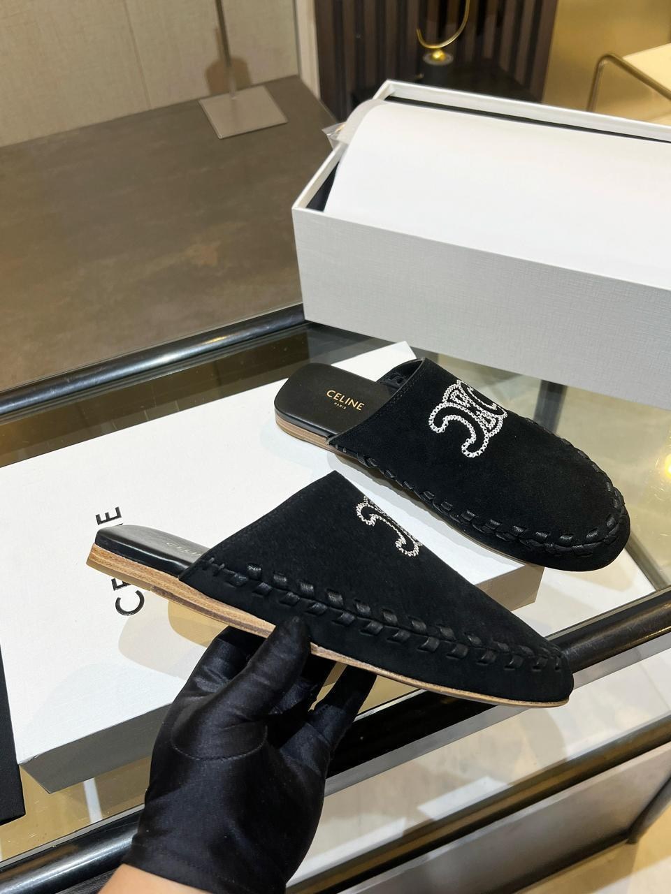 ,шлепки шанель,шлепанцы женские,кожаные мюли,модные тапочки