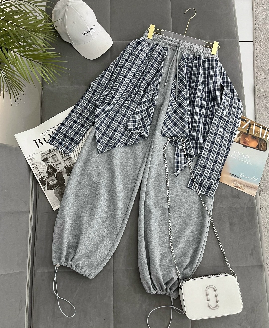 брюки комплект,повседневный костюм,повседневные брюки,брюки в клетку,модные брюки