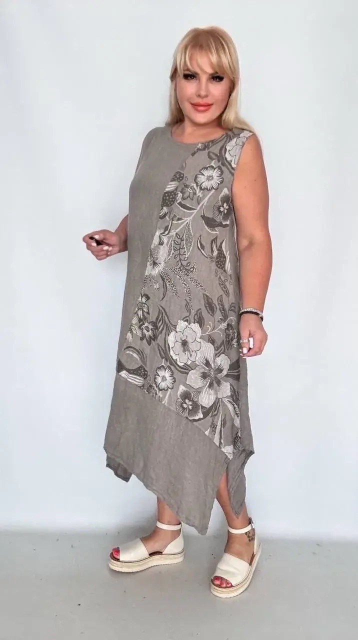 платья для полных,льняное платье больших размеров,льняное платье,белорусские платья,платья бохо
