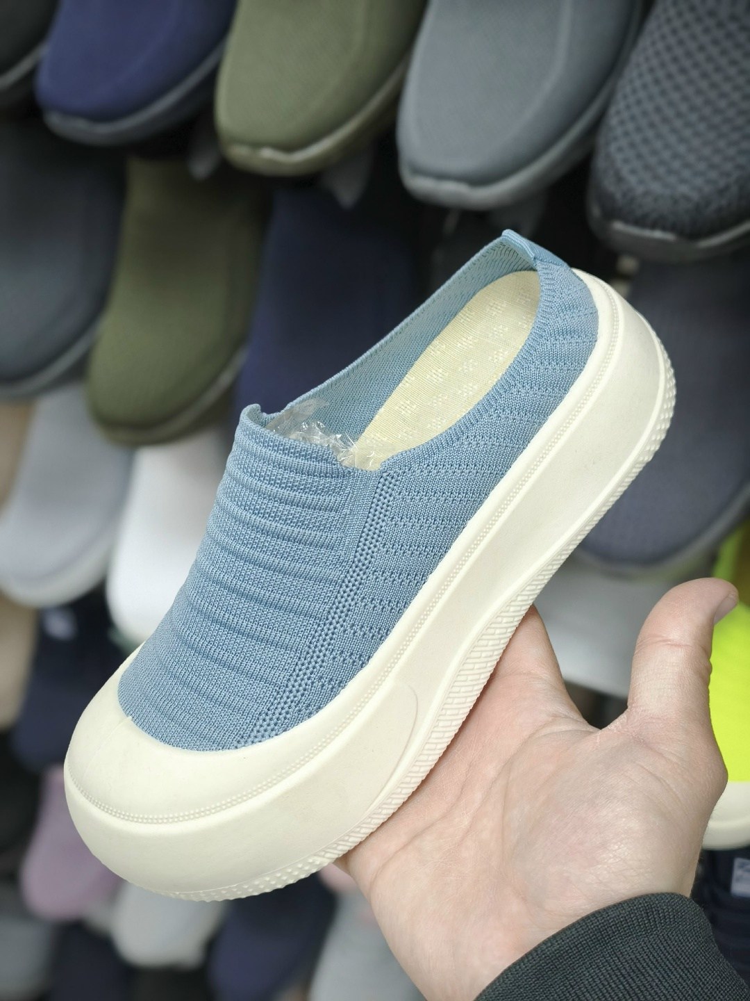 ,слипоны женские летние текстильные,слипоны женские, на плоской подошве,повседневная