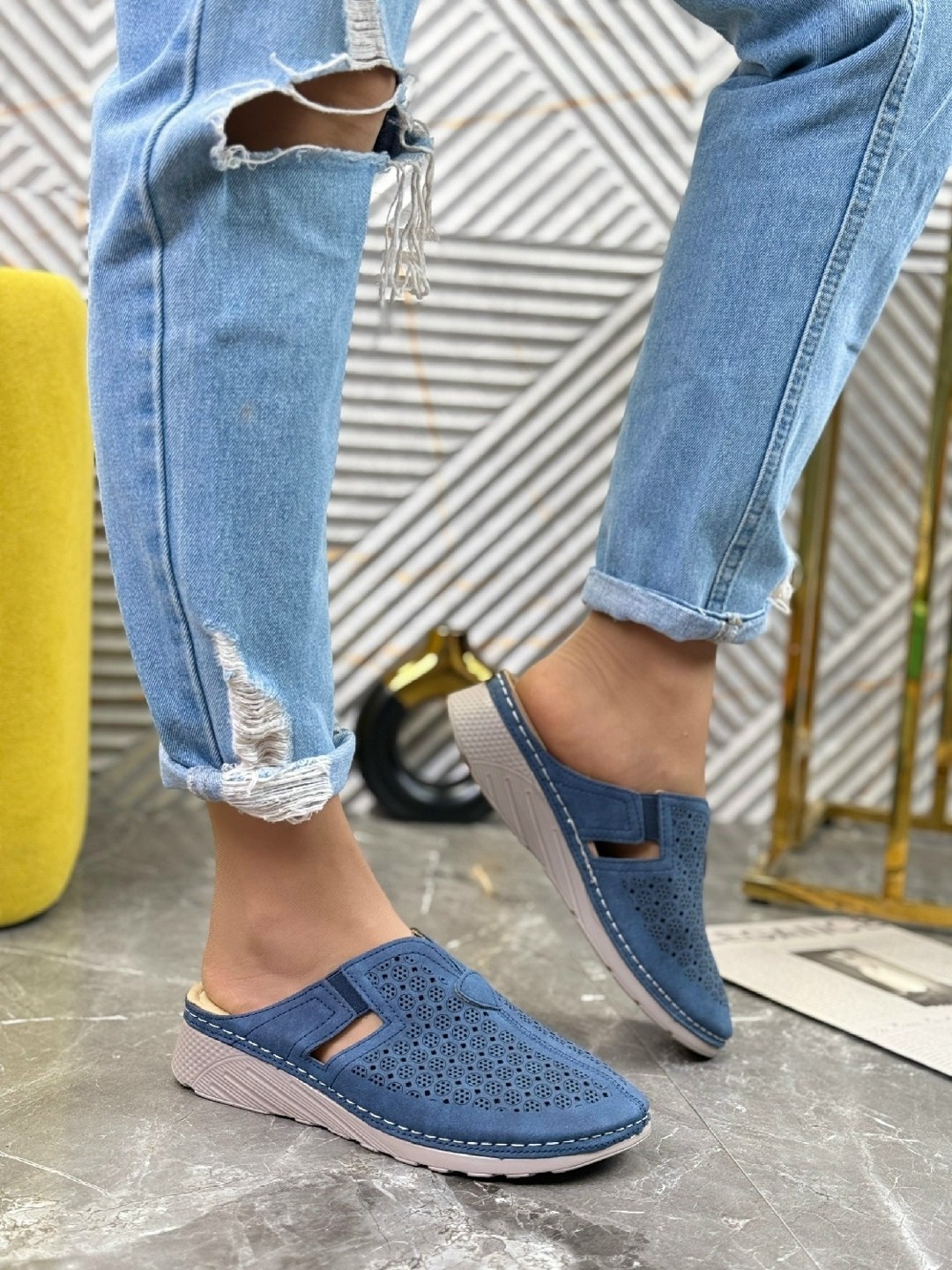 ,сабо женские,сабо летнее,сабо с перфорацией,женские шлепанцы