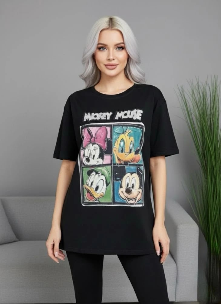 футболка микки маус,женская футболка,футболки для мальчика,футболка с принтом,футболка