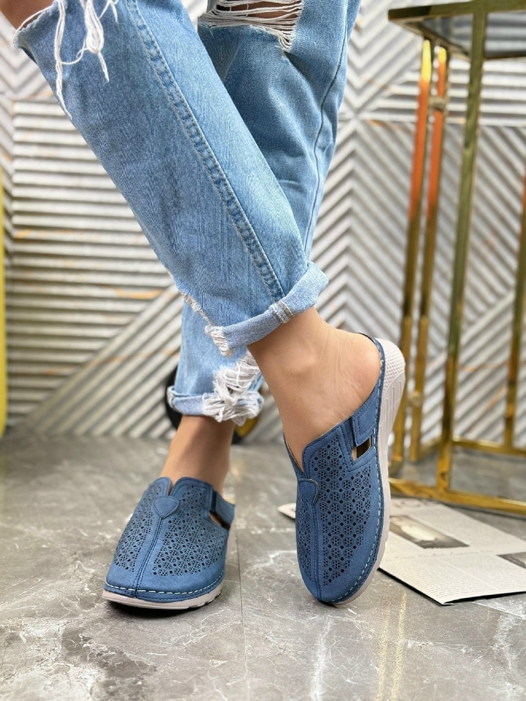 ,сабо женские,сабо летнее,сабо с перфорацией,женские шлепанцы