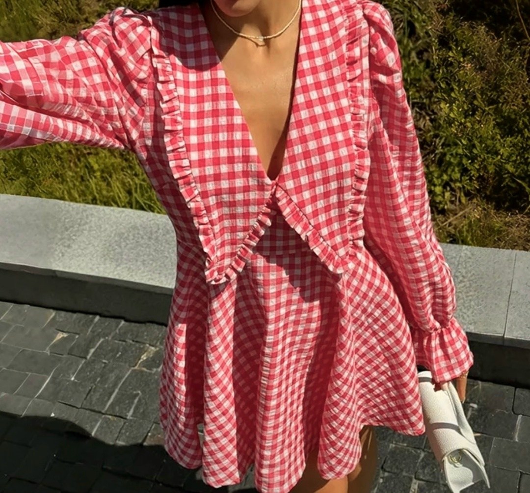 платье в клетку,платье,платье женской,платье в клеточку,платье идеальное