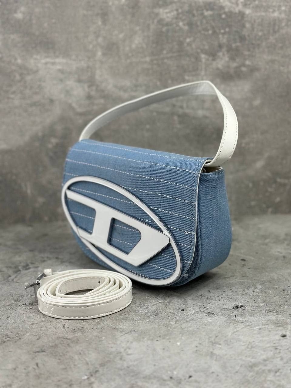 сумка дизель,сумка кросс-боди diesel,сумка дизель diesel джинсовая реплика,сумка diesel,сумка дизель джинсовая