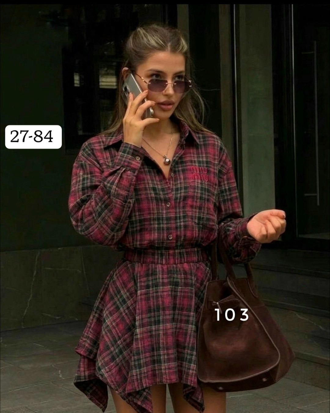 костюм с юбкой и рубашкой,костюм с юбкой и рубашкой в клетку,женский костюм,костюм с юбкой в клетку,костюм с юбкой женский