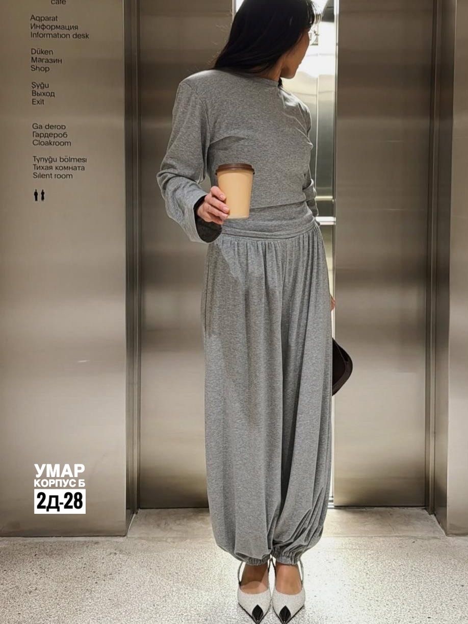 кофта асимметрия,одежда мусульманская,мусульманские костюмы,широкие брюки