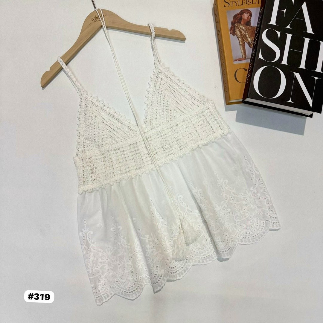 вязаные топы,летние наряды,модные наряды,кружевная майка,женские летние костюмы