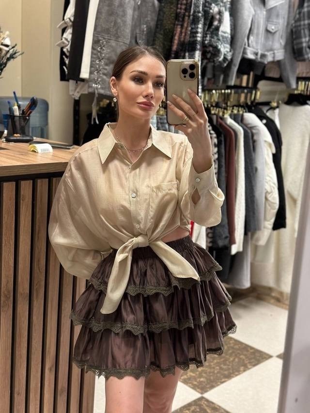 юбка с оборками,блузка с оборками,юбка с рюшами,юбка,блузка стильная