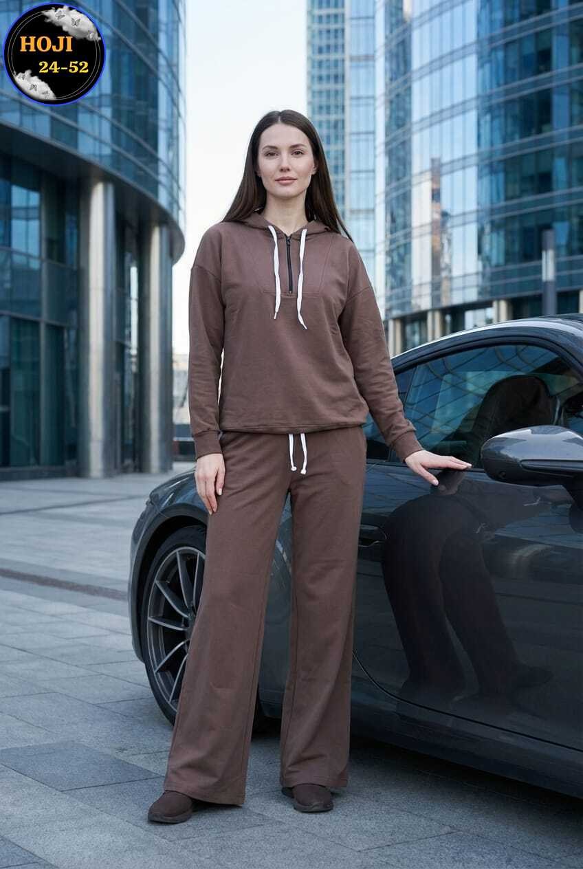 костюм женский,костюм велюровый спортивный толстовка и брюки палаццо orhida 140042300,костюм женский велюровый,трикотажный костюм,трикотажные костюмы женские
