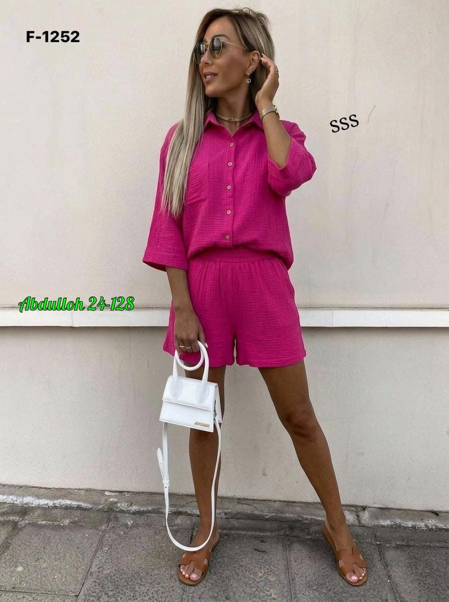 костюм летний с шортами и рубашкой,костюм шорты и рубашка,женский костюм,летние костюмы женские,летний костюм с шортами