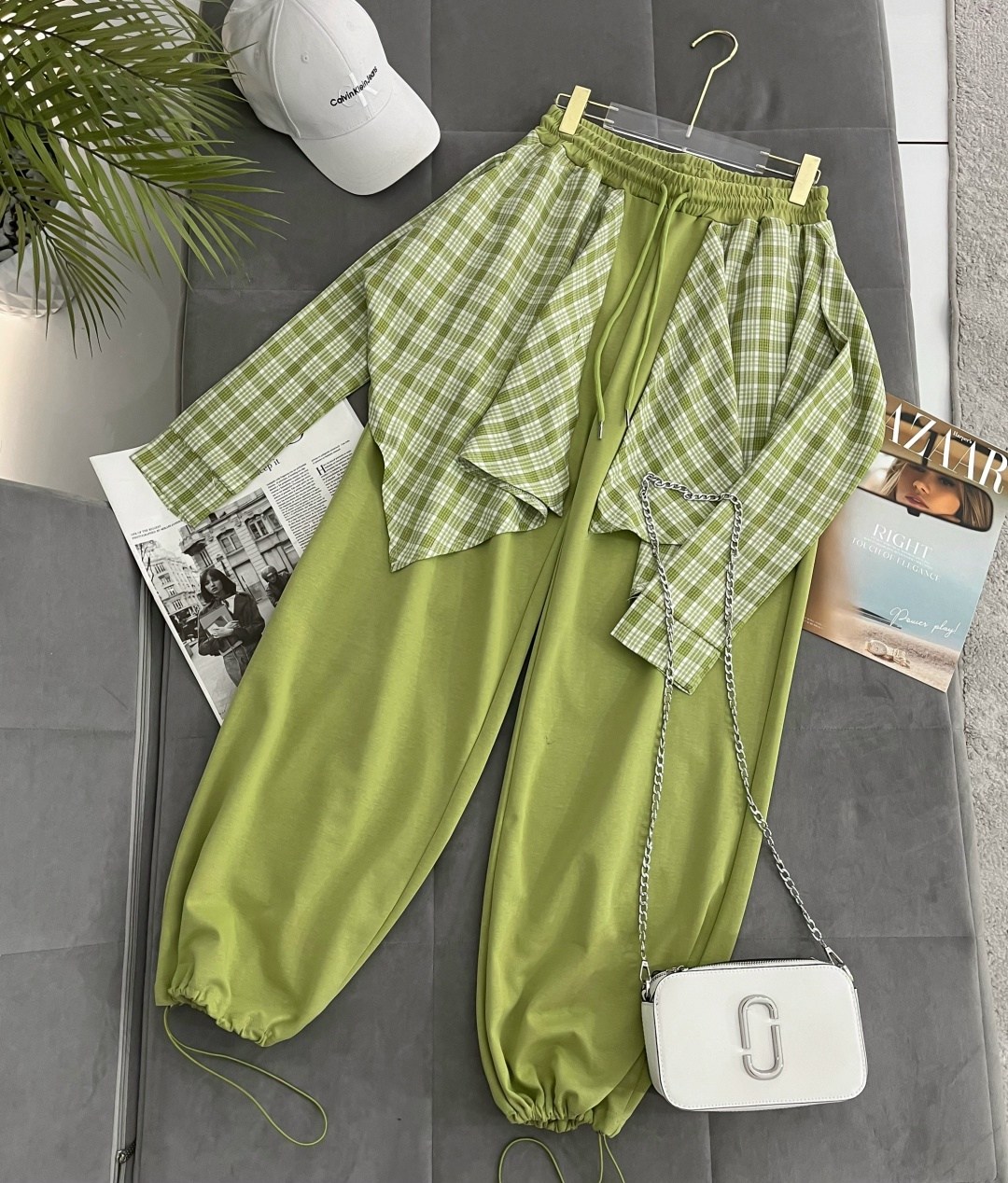 брюки комплект,повседневный костюм,повседневные брюки,брюки в клетку,модные брюки