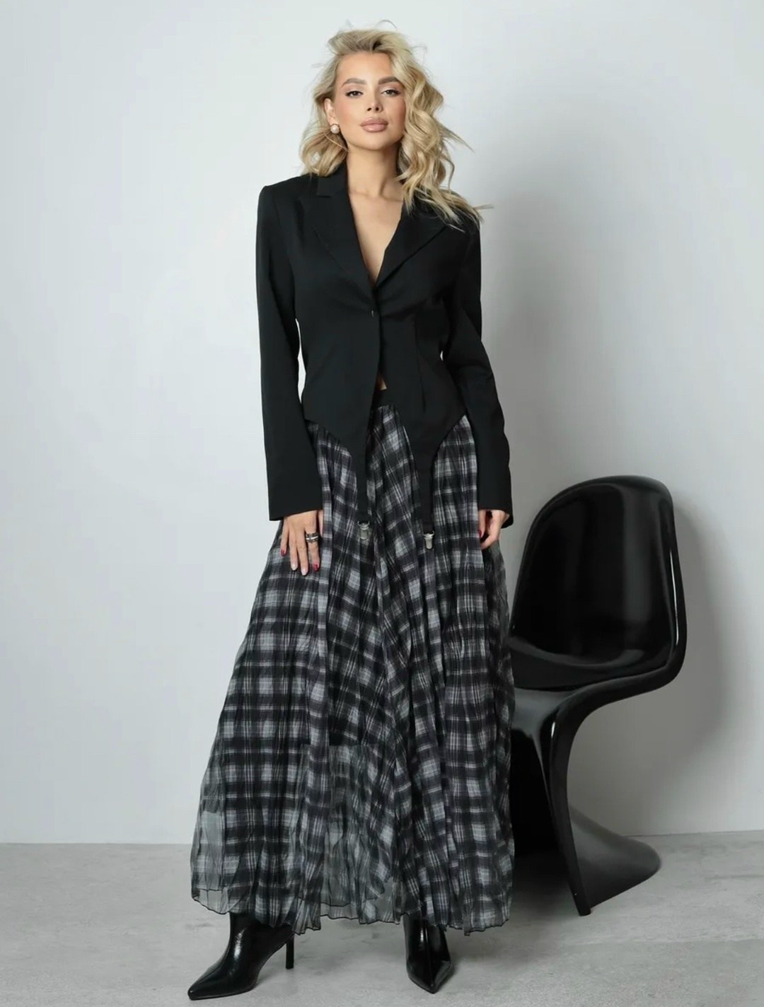 юбка,юбка в клетку,юбка бохо,клетчатая юбка,юбка длинная в клетку