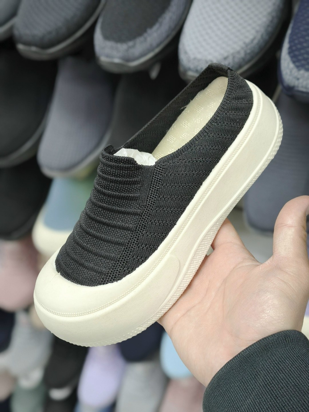 ,слипоны женские летние текстильные,слипоны женские, на плоской подошве,повседневная