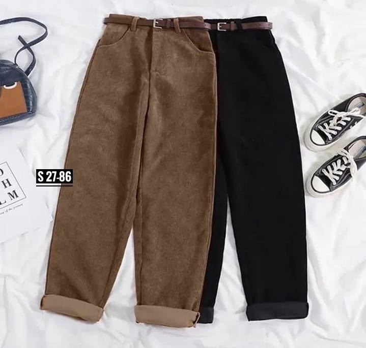 брюки женские вельветовые,женские вельветовые брюки zoki с высокой талией,женские вельветовые брюки с высокой талией,вельветовые брюки,вельветовые брюки с широкими штанинами