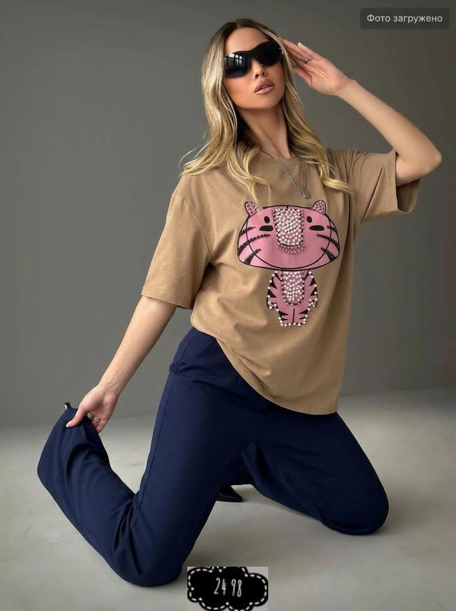 футболки женская,футболки для женщин,футболки женская оверсайз,костюм повседневный