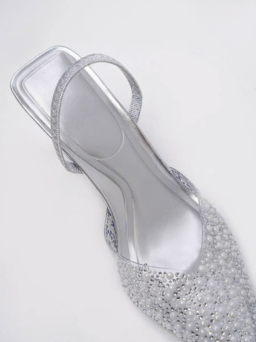 ,туфли серебристые,туфли-лодочки juliana с острым носком, украшенные жемчугом miss diva, серебро,серебряные босоножки,серебристые босоножки