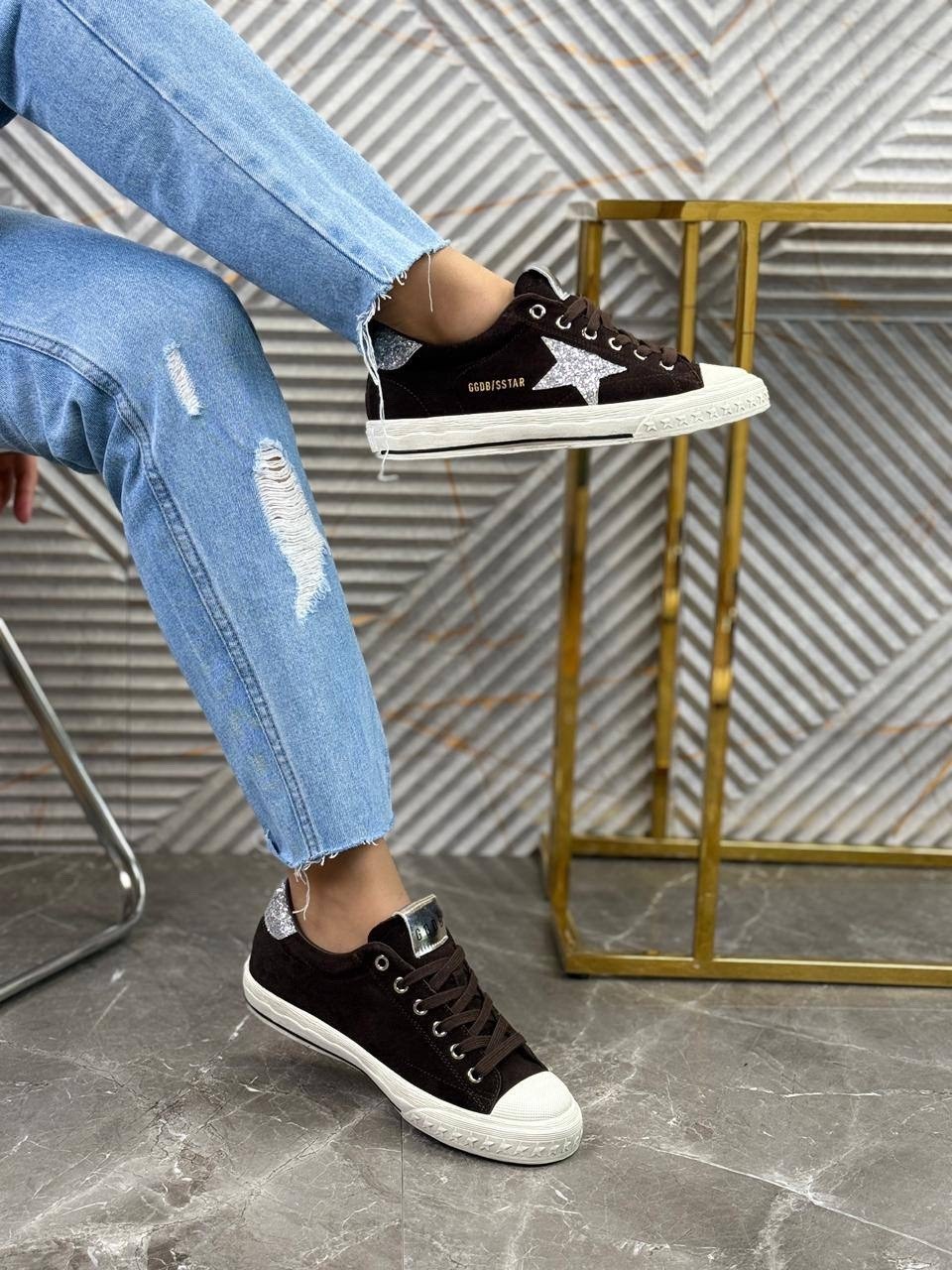 golden goose кеды hi star на платформе черный,кеды golden goose,,кеды hi star с блестками golden goose черный,кеды голден гус женские