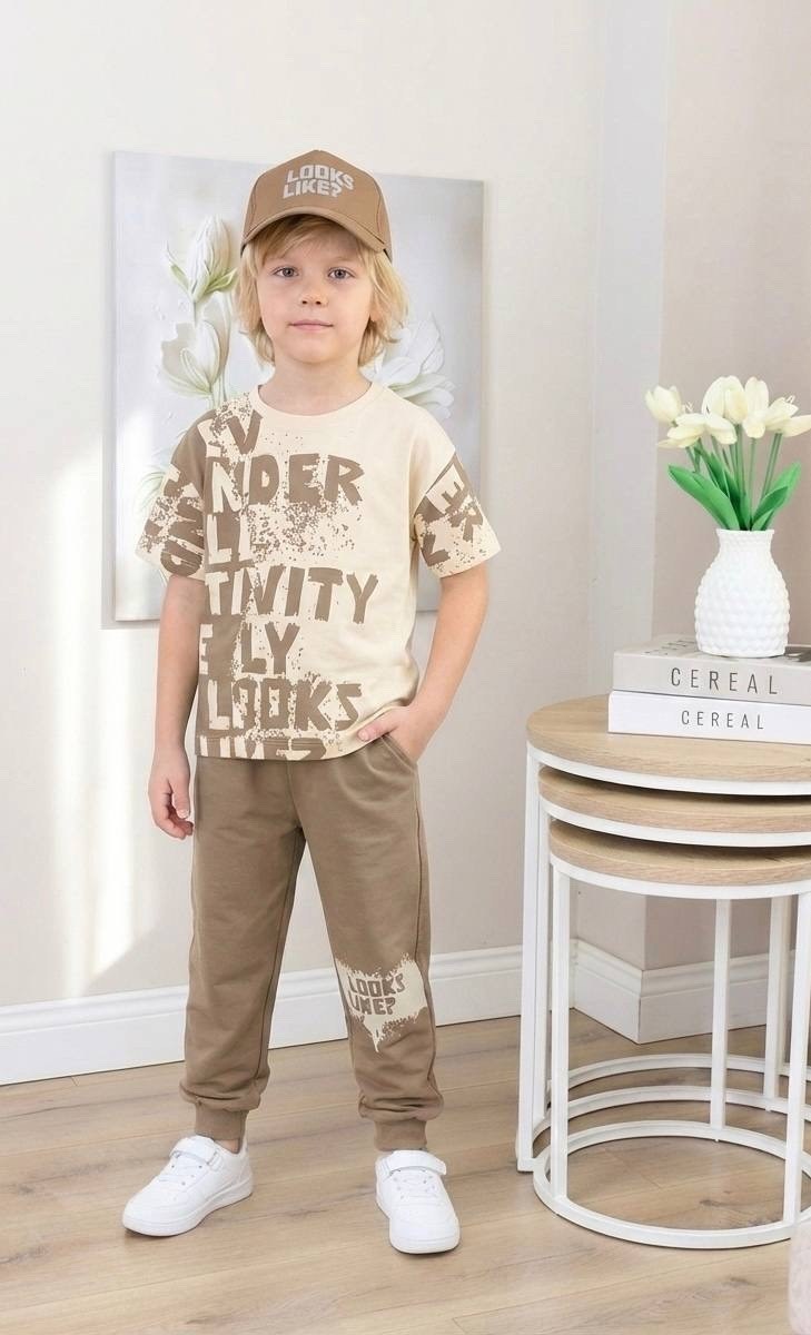 брюки crockid светлая бронза,брюки для мальчика,костюм для мальчика,костюм спортивный мальчикам,футболки для мальчика