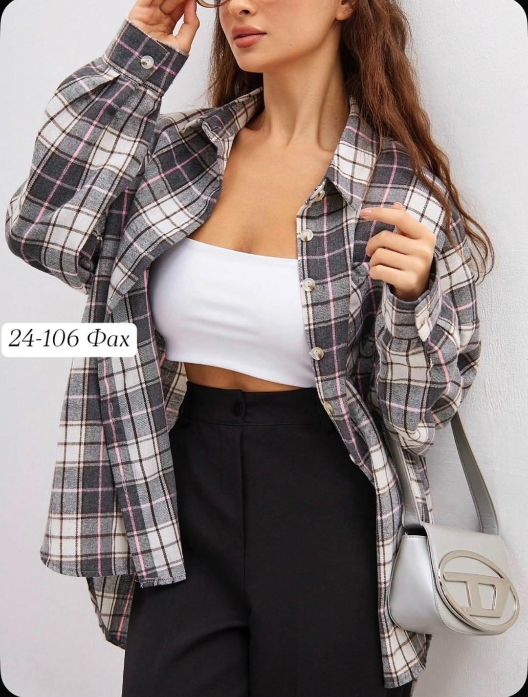 женская клетчатая рубашка,модная свободная клетчатая женская рубашка,рубашка в клетку женская теплая оверсайз,рубашка женская комбинированный,женская рубашка в клетку