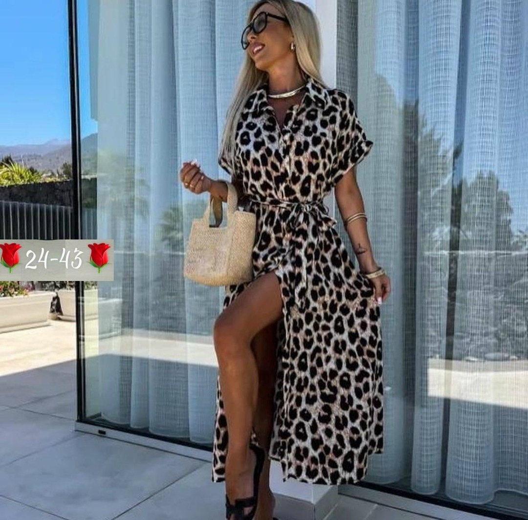 леопардовое платье рубашка туника пляжная cristal&co,платье женское леопардовое,женское платье макси с леопардовым принтом,платье леопард,леопардовое платье рубашка