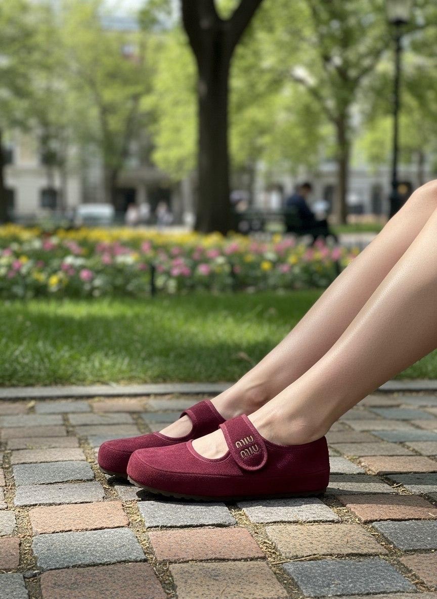 ,женская ,обуви,повседневная ,бордовые туфли