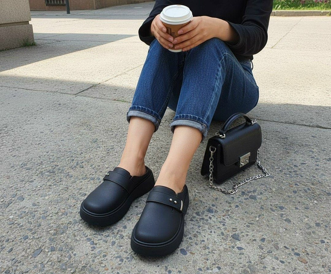 женская ,лоферы прада женские,туфли женские,повседневная , для женщин