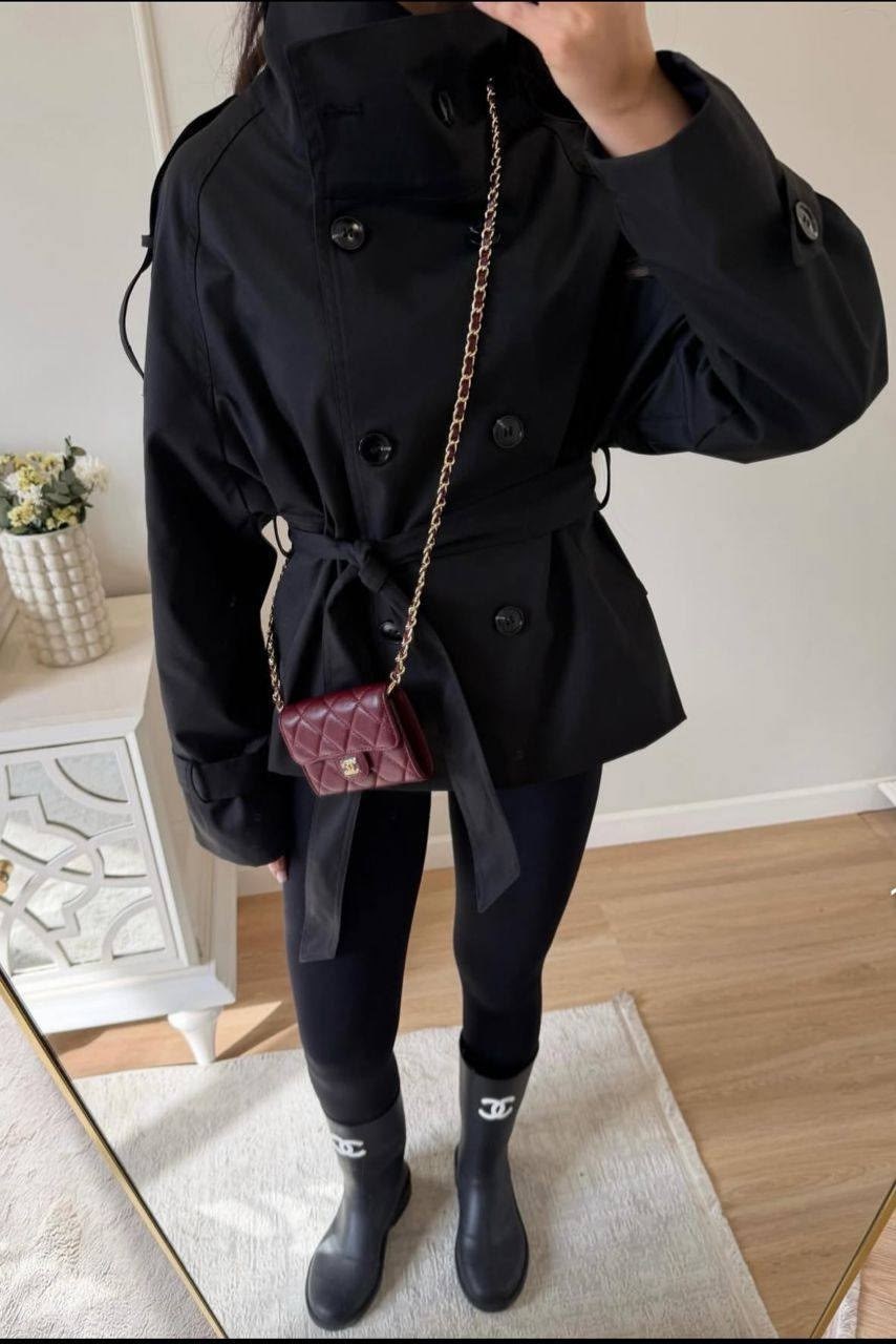 тренч с поясом,черный тренч,женские плащи,тренч пальто,женский тренч