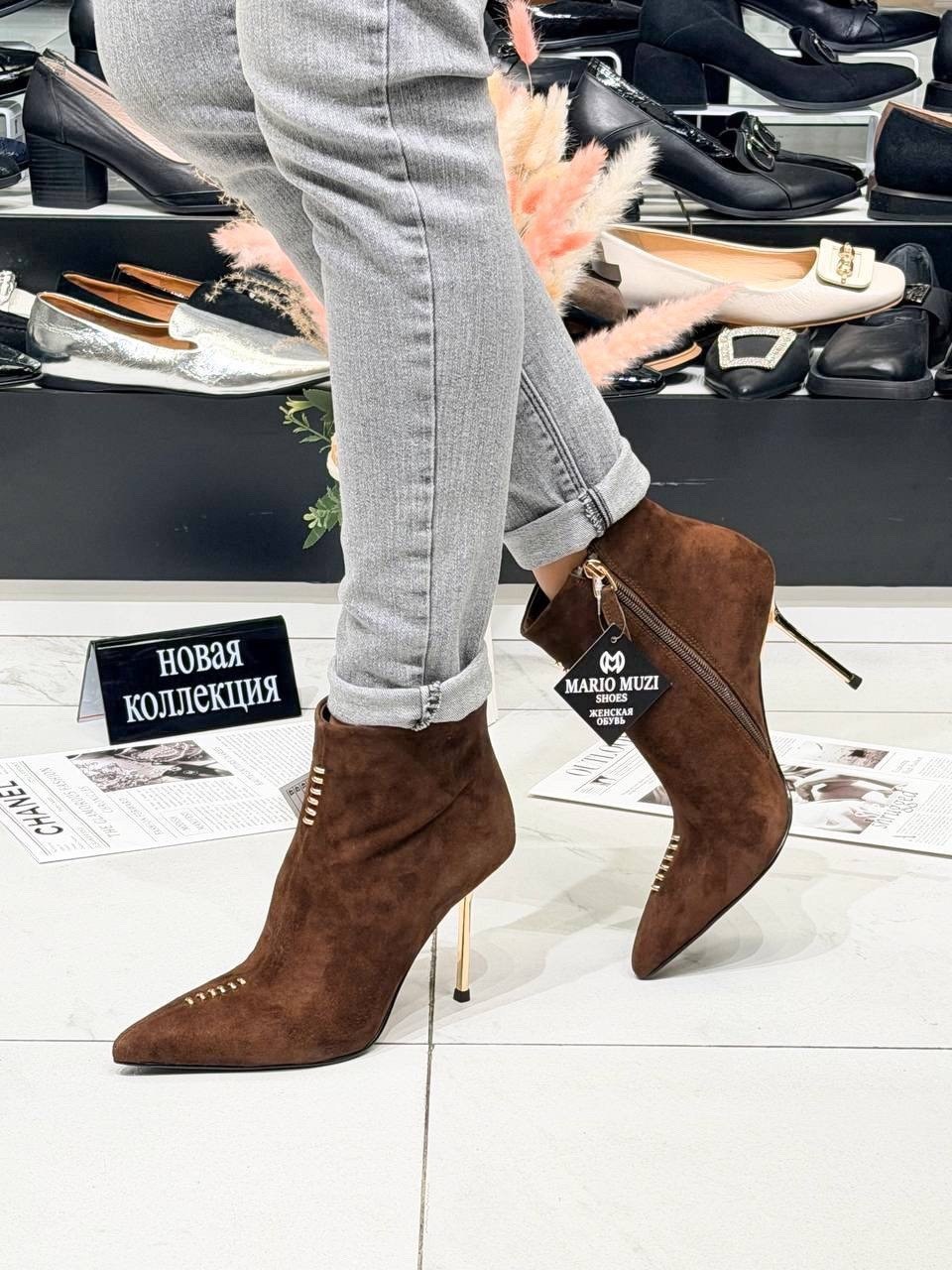 ботильоны женские,ботильоны модные,,замшевые ботильоны,женские ботильоны осенние