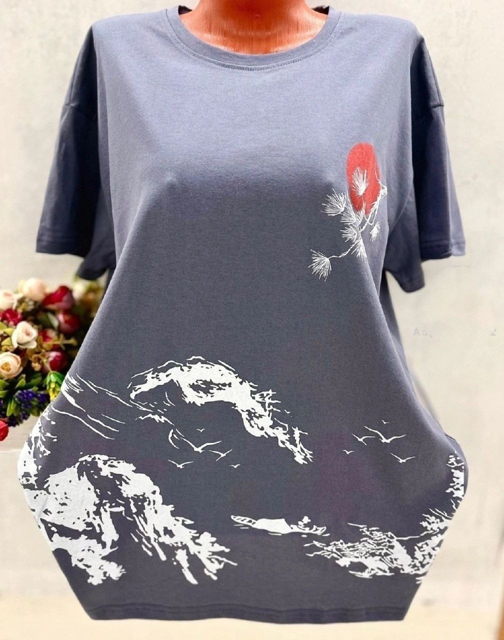 женская футболка,женская футболка больших размеров,туника нарядная,футболки и майки,футболка хлопок