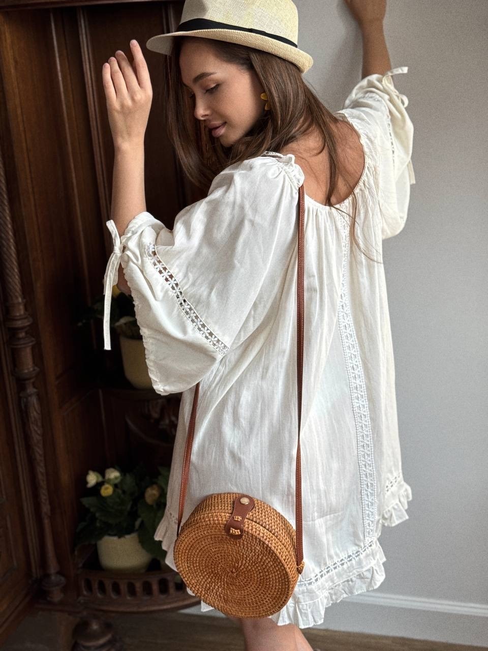 летнее платье туника,стильное летнее платье,платье туника,платье с кружевами,платье летнее