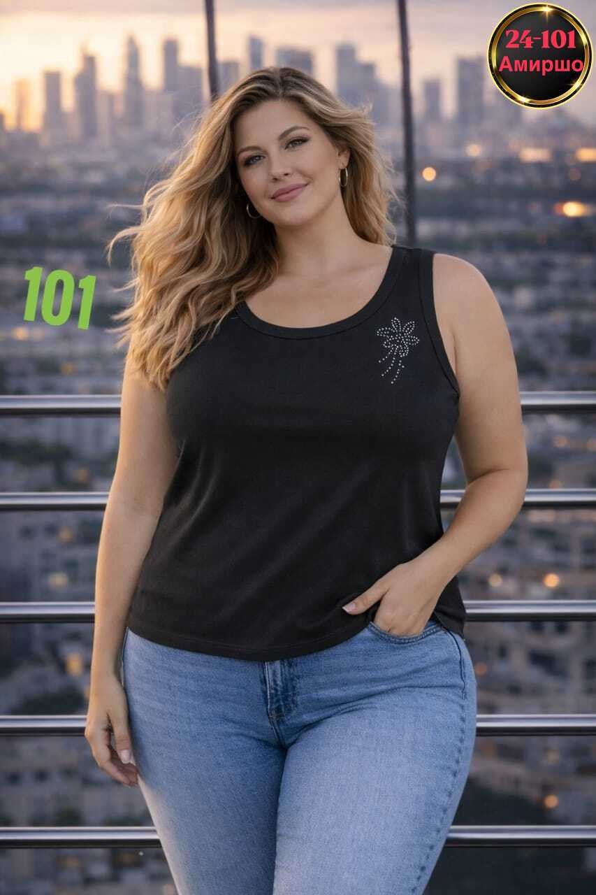 одежда больших размеров,майка женская большие размеры,майка женская,женский топ больших размеров, больших размеров