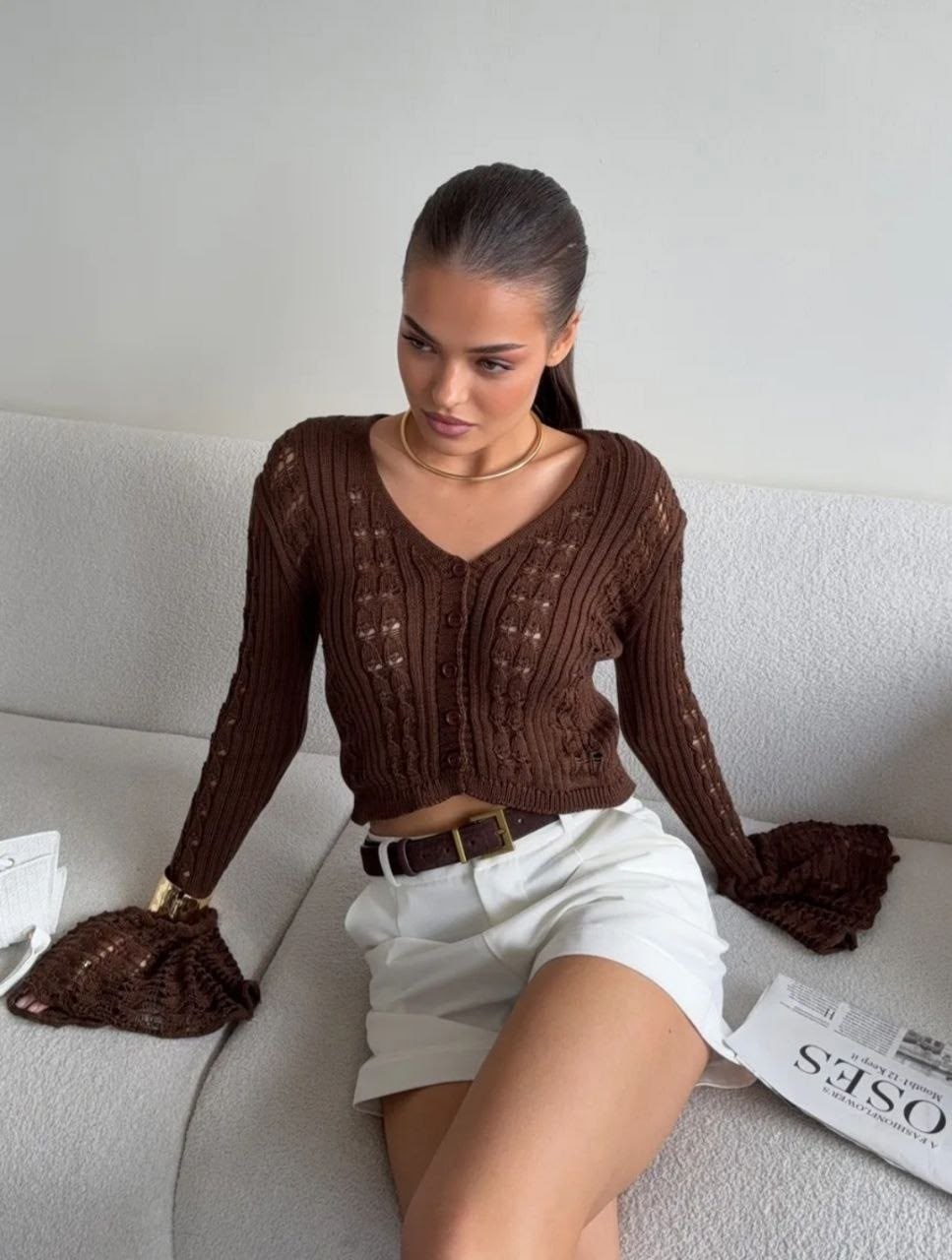 ажурный кардиган,вязаные топы,ажурная кофточка,вязаные модели,кофта вязаная