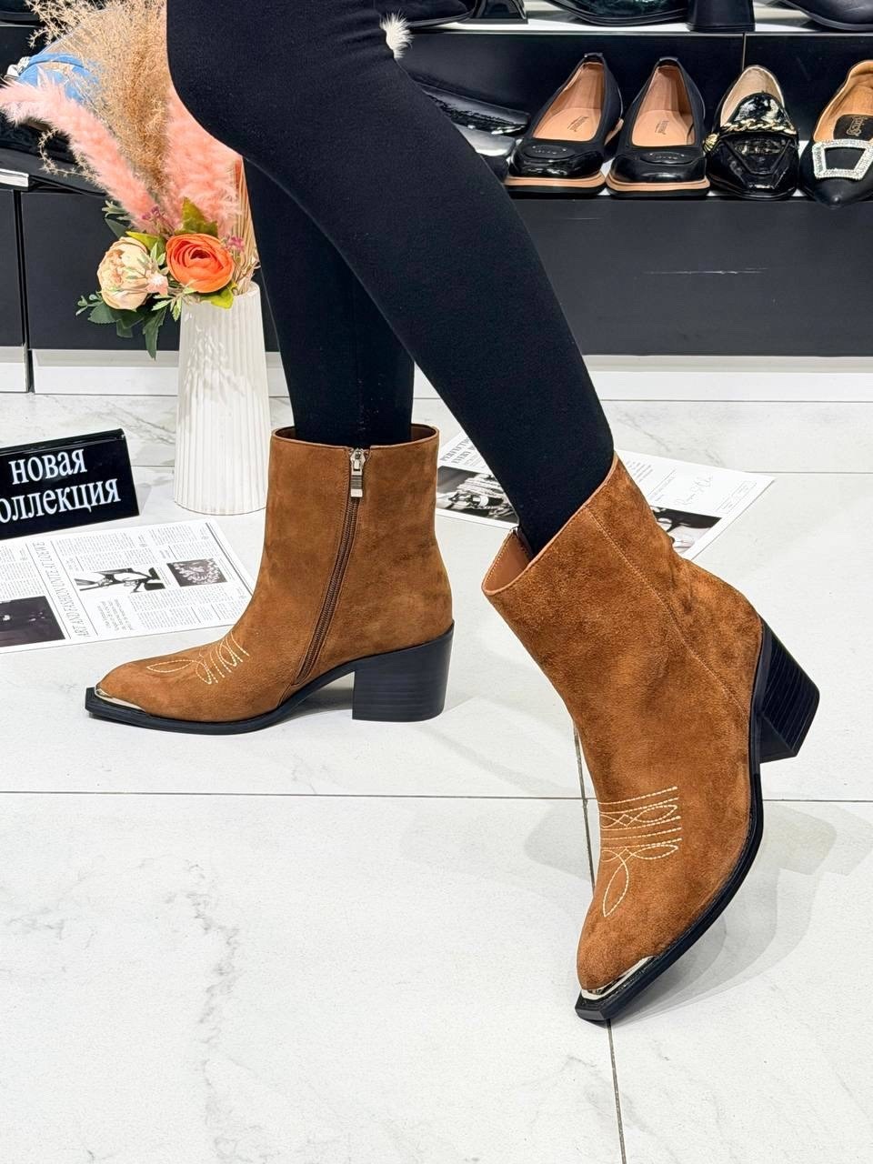 полусапоги,,женские полусапоги, женская,казаки женские