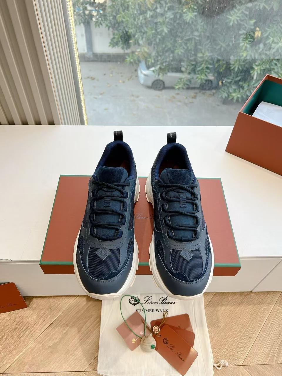 кроссовки loro piana,комбинированные кроссовки loro piana,кроссовки premium,комбинированные кроссовки,