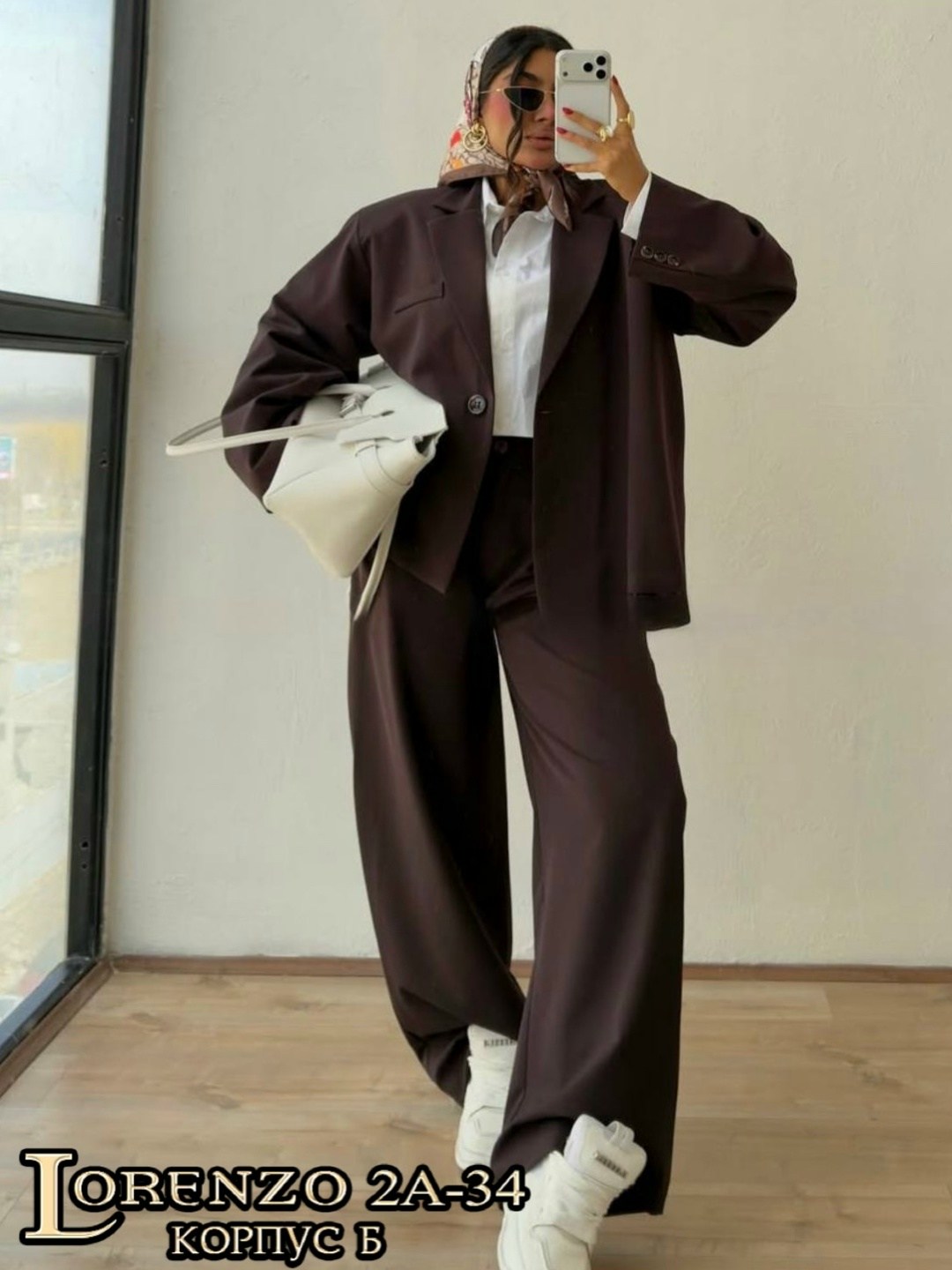 женский брючный костюм,брючный костюм,женский костюм kirundo oversize пиджак и свободные брюки,женский костюм,костюм классический