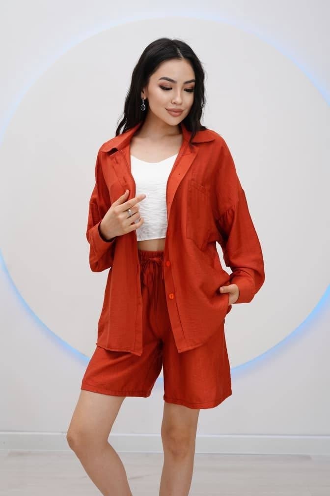 костюм с шортами и рубашкой,костюм с шортами и рубашкой льняной,повседневный костюм,женский костюм с шортами и рубашкой,женский льняной костюм с шортами